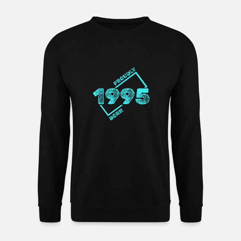 Geboren 1995 - Unisex Pullover - Schwarz