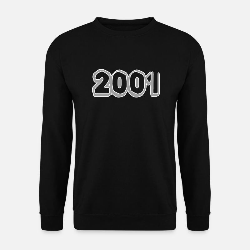2001 - Unisex Pullover - Schwarz