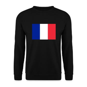 France - Sweat-shirt Unisexe - noir - Devant - Alina (178cm) & Michal (187cm)