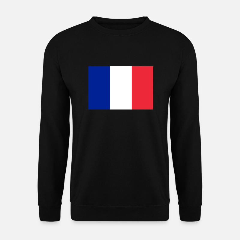 Frankreich - Unisex Pullover - Schwarz