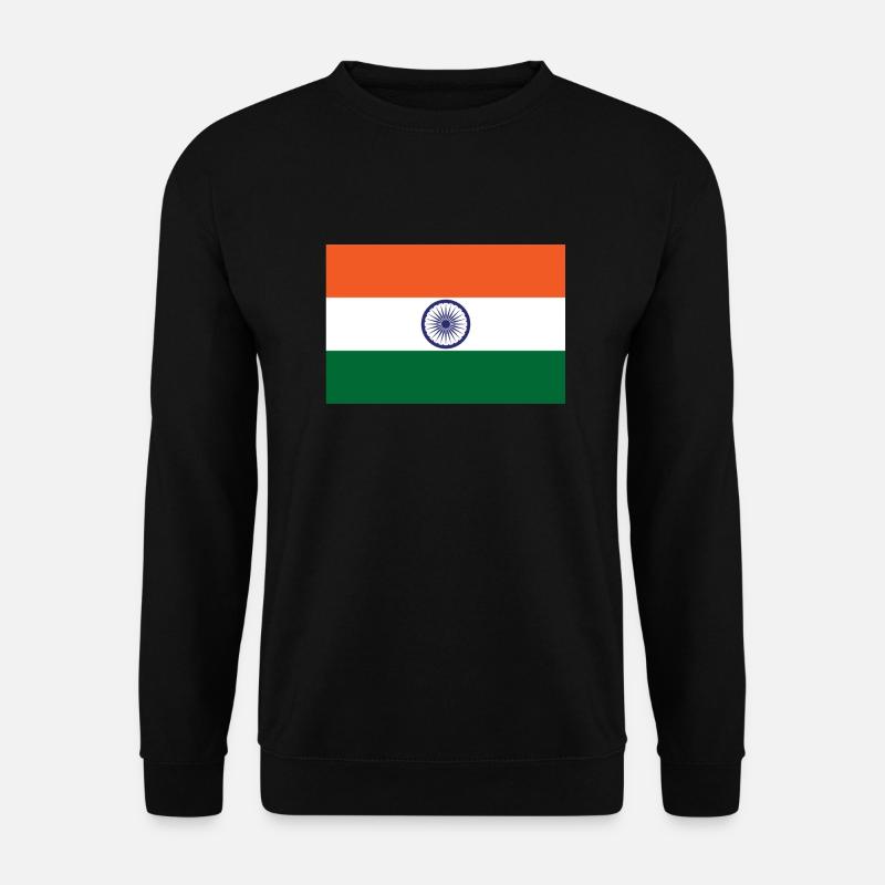 Indien - Unisex Pullover - Schwarz