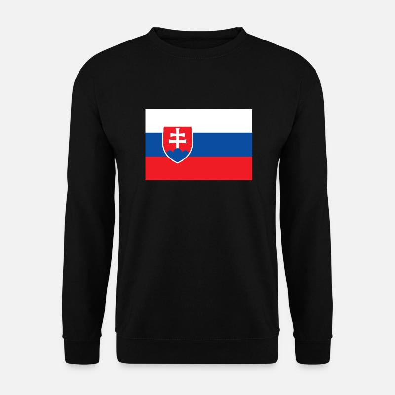 Slowakei - Unisex Pullover - Schwarz