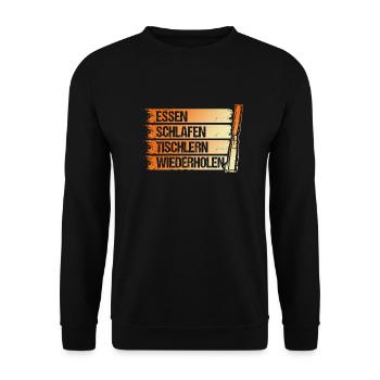 Charpentier, Charpentier, Charpentier - Sweat-shirt Unisexe - noir - Devant - Alina (178cm) & Michal (187cm)