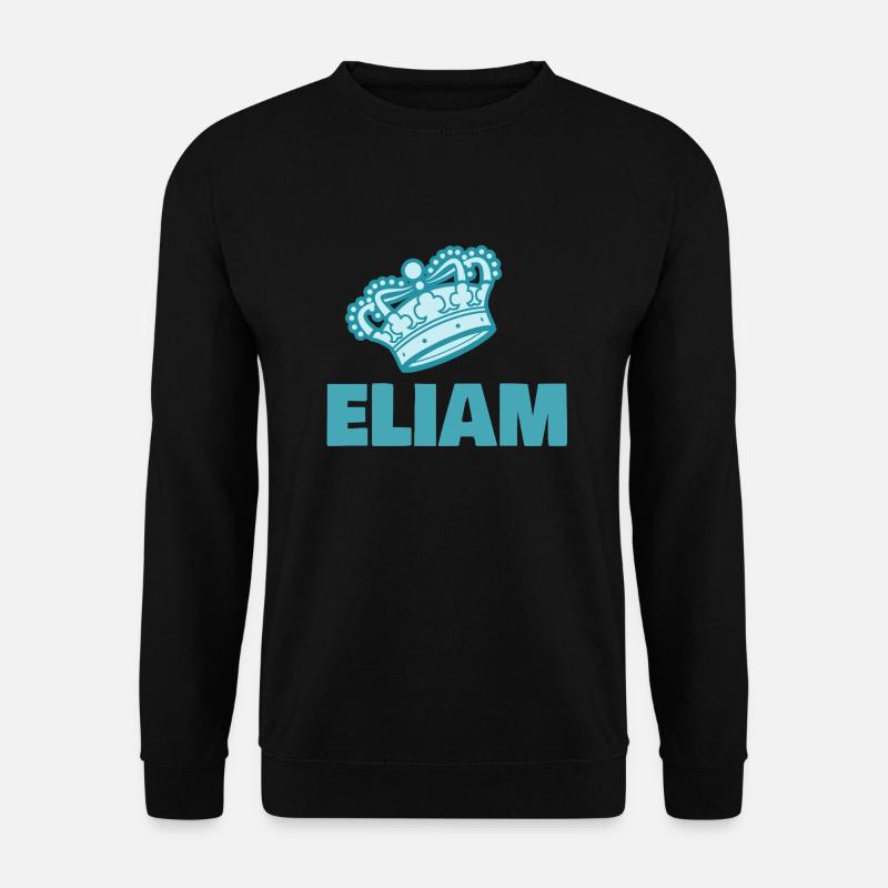 First name Eliam - Unisex Sweatshirt - black