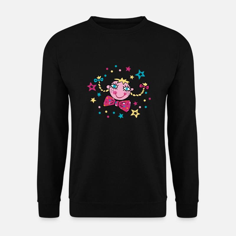 Fasching Konfetti Girl - Unisex Pullover - Schwarz