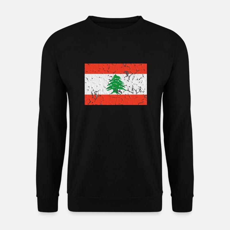 Libanon Libanon - Unisex Pullover - Schwarz