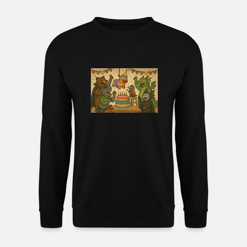 1000019116 - Unisex Pullover - Schwarz