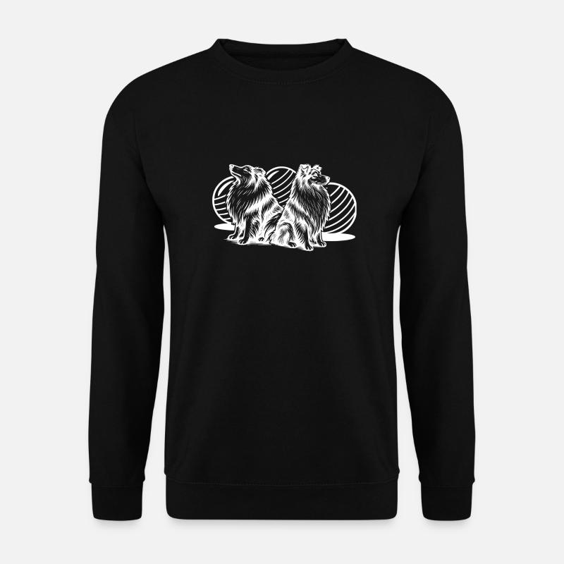 Treibball (weiß) - Unisex Pullover - Schwarz
