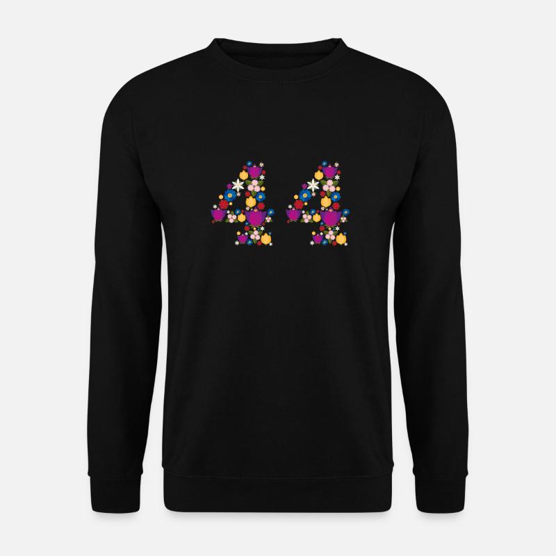 Flowers 44 - Unisex Pullover - Schwarz