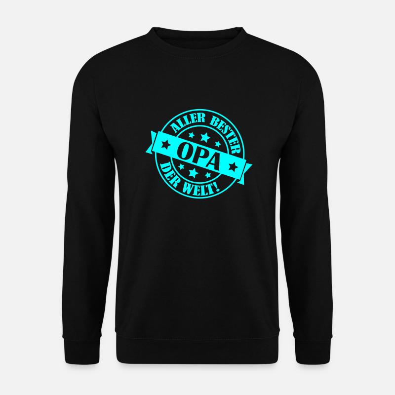 allerbester opa - Unisex Pullover - Schwarz