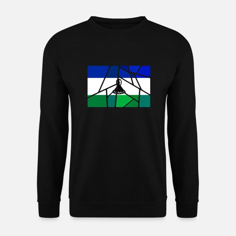 Gift for Lesotho - Unisex Sweatshirt - black