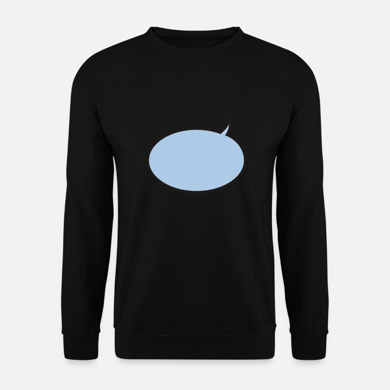 Sprechblase - Unisex Pullover - Schwarz