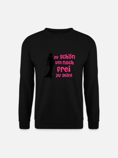 JGA zu schön um noch frei zu sein - Unisex Pullover - Schwarz