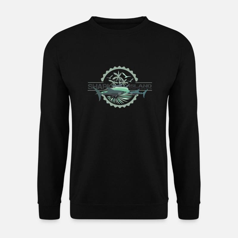 sharkisland-sharkshirt - Unisex Pullover - Schwarz