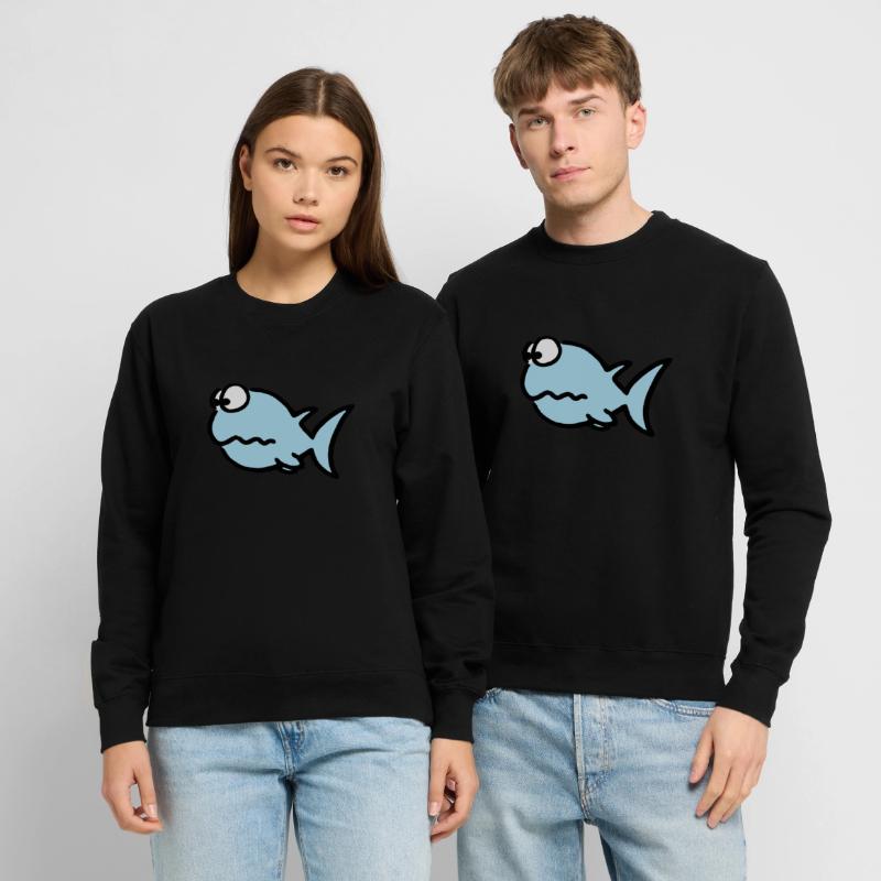 Puzzled fish Unisex Pullover