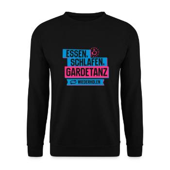 Hobby Gardetanz - Unisex Pullover - Schwarz - Vorne - Alina (178cm) & Michal (187cm)