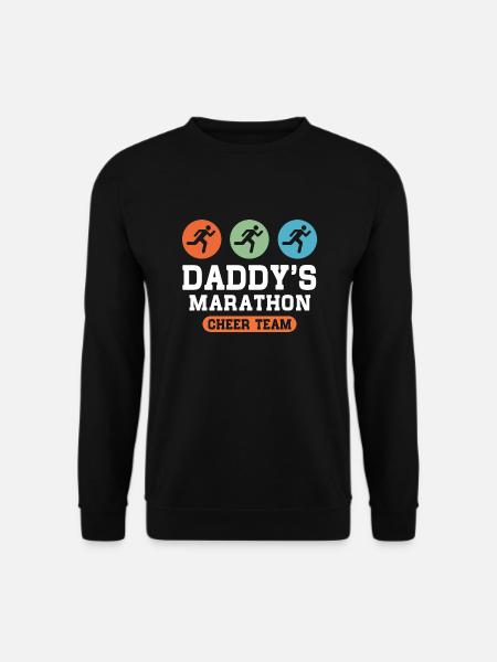 Marathon Cheer Team - Unisex Pullover - Schwarz