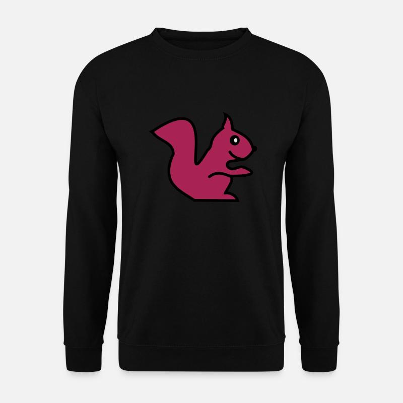 squirrel - Unisex Sweatshirt - black