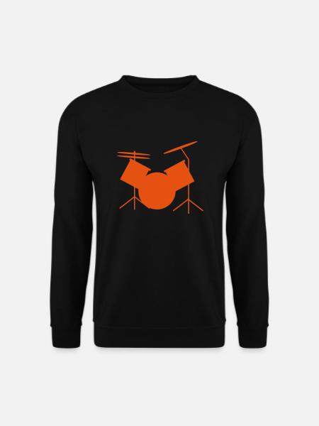 2541614 14649593 drumset - Unisex Pullover - Schwarz
