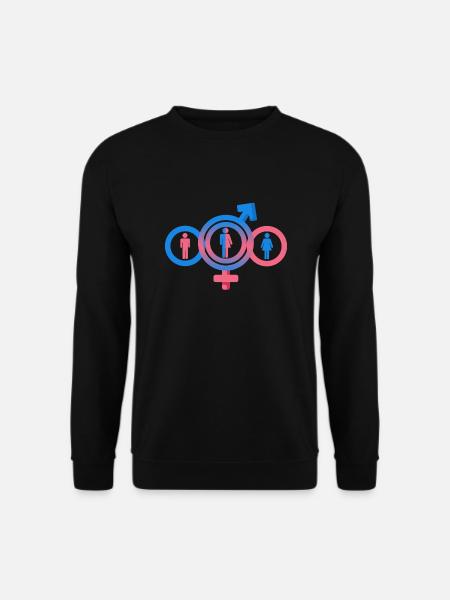 Divers das neue Geschlecht, Gender Equal, Neutral - Unisex Pullover - Schwarz