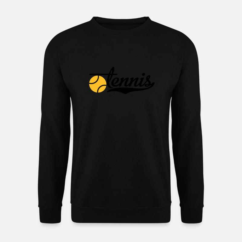 Tennis - Unisex Pullover - Schwarz
