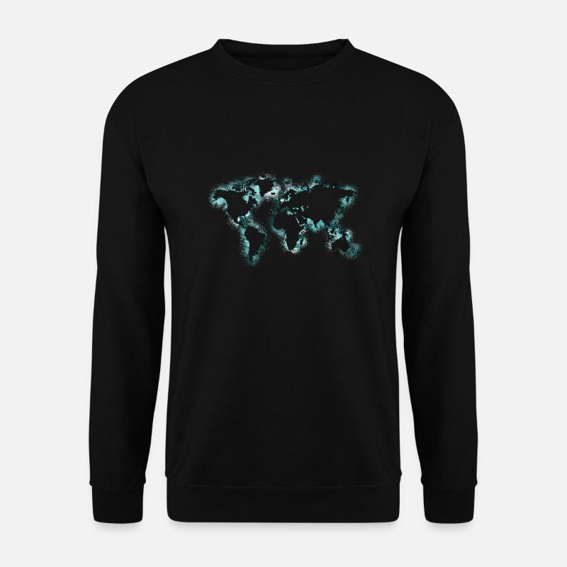 worldmap worldmap - Unisex Sweatshirt - black