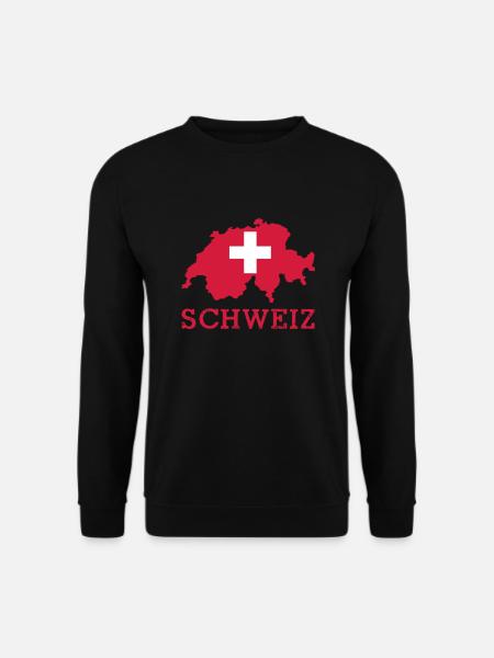 schweiz - Sweat-shirt Unisexe - noir