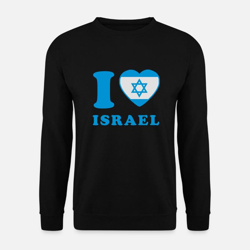 davidstern jude judentum - Unisex Pullover - Schwarz