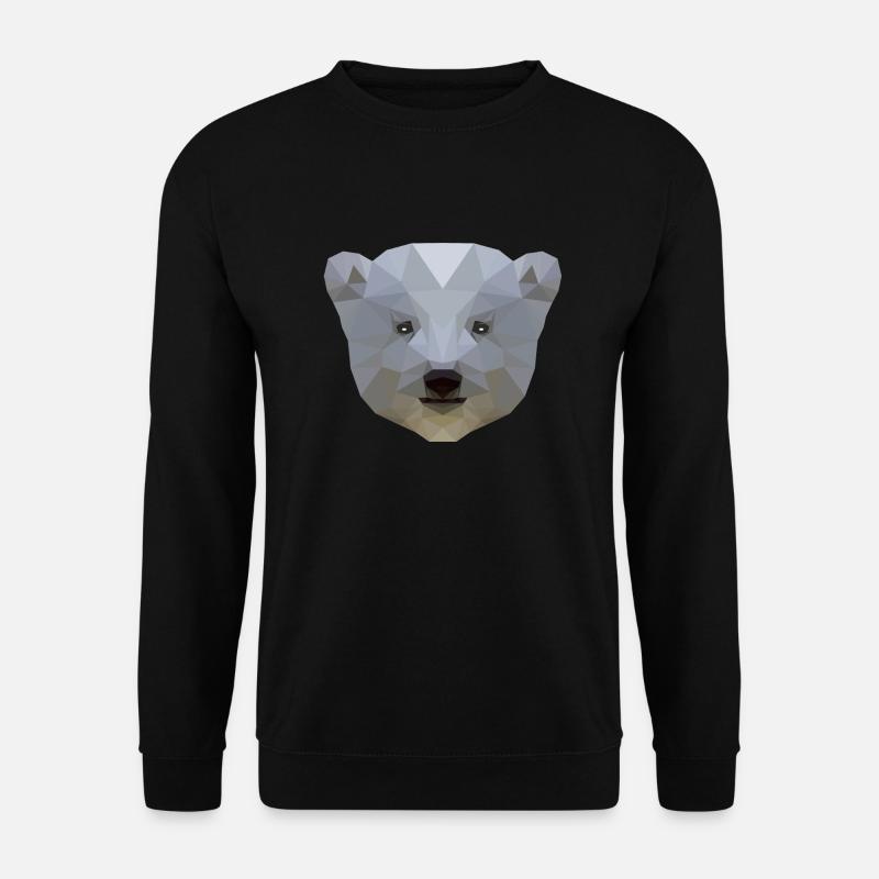 polar bear - Unisex Sweatshirt - black