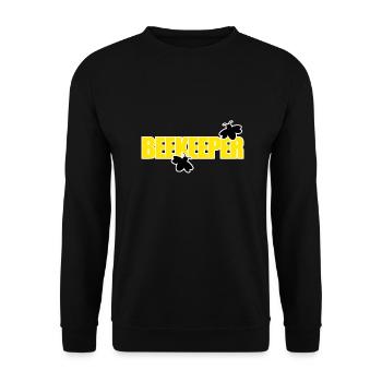 insectes abeilles nature cadeau miel Api - Sweat-shirt Unisexe - noir - Devant - Alina (178cm) & Michal (187cm)
