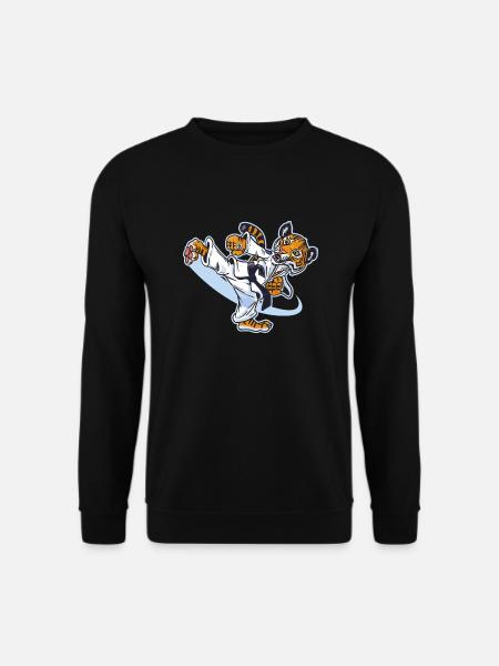 Karate Tiger - Unisex Sweatshirt - black