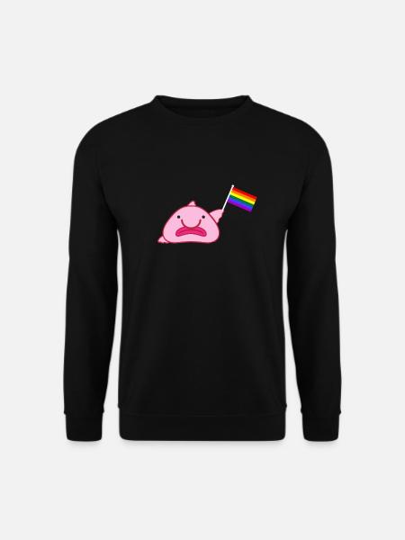 Rainbow flag - Unisex Sweatshirt - black
