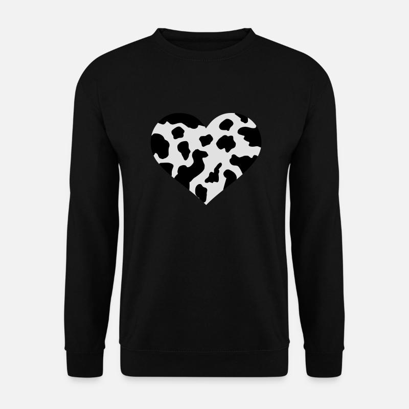 Cow - Unisex Sweatshirt - black