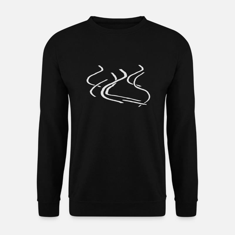 Ski - Sweat-shirt Unisexe - noir