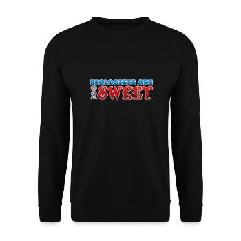 les biologistes sont gentils - Sweat-shirt Unisexe - noir - Devant - Alina (178cm) & Michal (187cm)