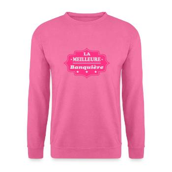 La meilleure banquière 111 - Unisex Pullover - Pink - Vorne