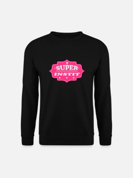 Super instit - Unisex Sweatshirt - black