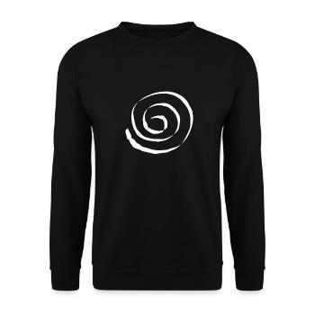 Spirale - Unisex Pullover - Schwarz - Vorne - Alina (178cm) & Michal (187cm)
