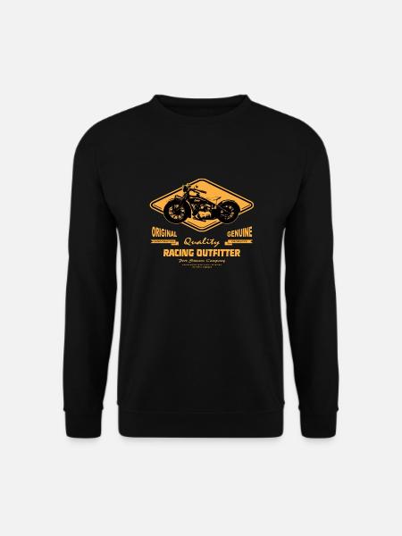 Motorcycle - Motorrad - Unisex Pullover - Schwarz