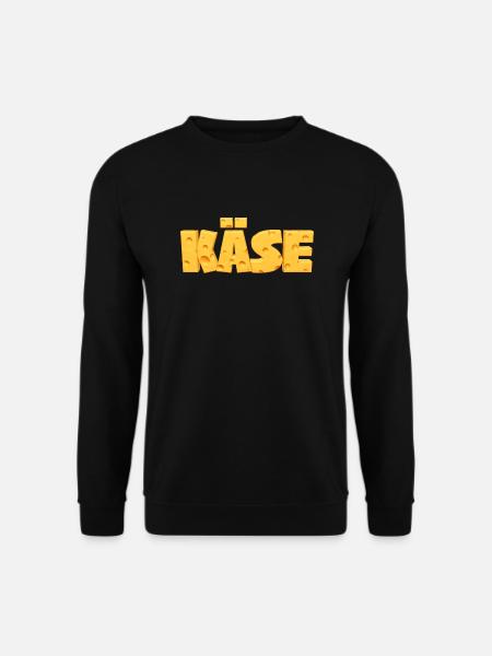 Käse Cheese Holland Gelb Hunger Speise Food - Unisex Pullover - Schwarz