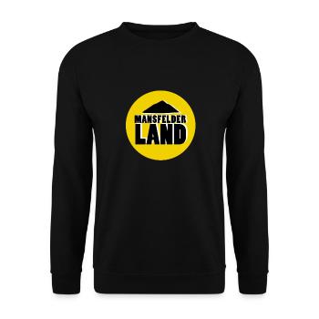 MANSFELDER LAND - Unisex Pullover - Schwarz - Vorne - Alina (178cm) & Michal (187cm)