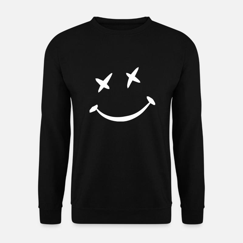 Smiling face - Unisex Sweatshirt - black