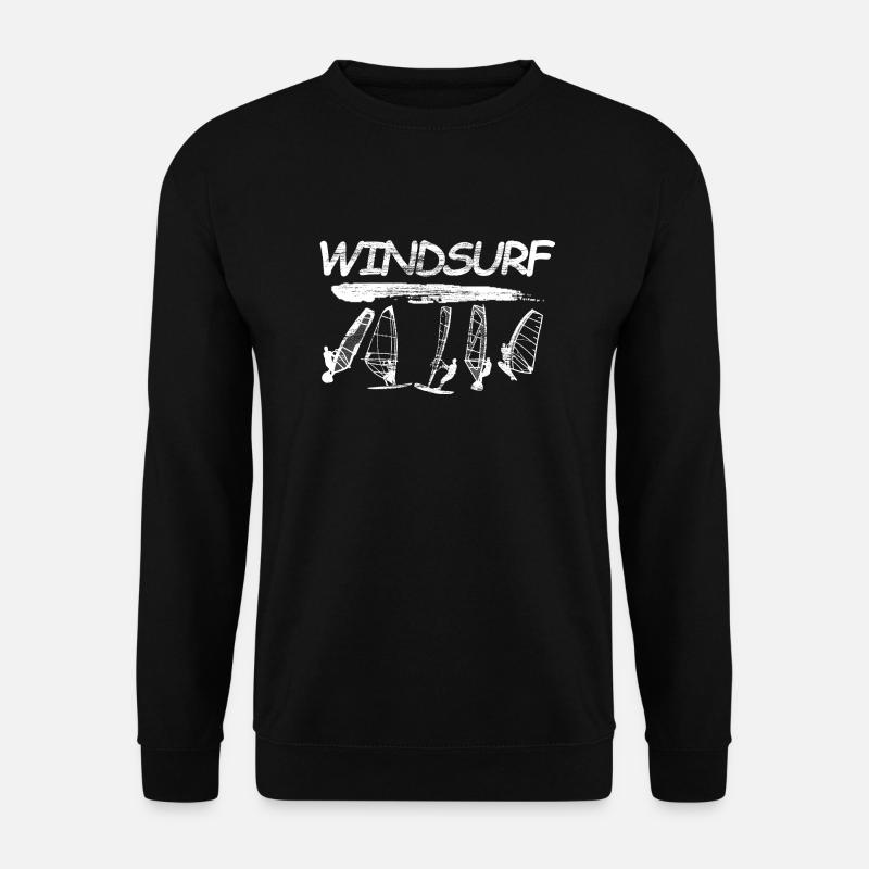 Windsurf Logo - Unisex Sweatshirt - black