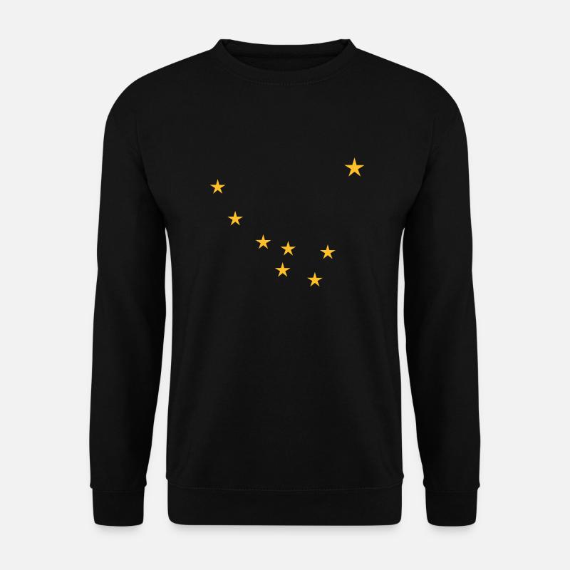 Alaska Siegel - USA Wappen - Unisex Pullover - Schwarz