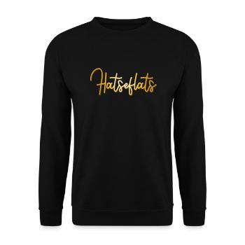 Hatseflats OR - Sweat-shirt Unisexe - noir - Devant - Alina (178cm) & Michal (187cm)