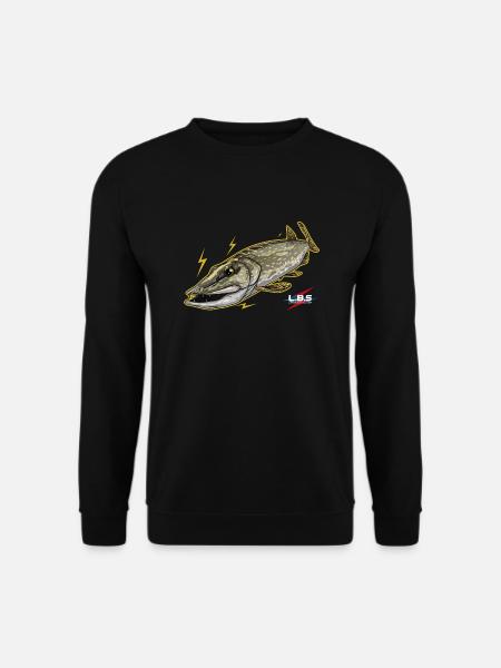 Pike design par LBS - Sweat-shirt Unisexe - noir