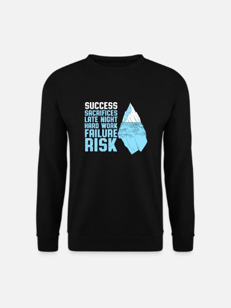 Success is Success - Unisex Sweatshirt - black