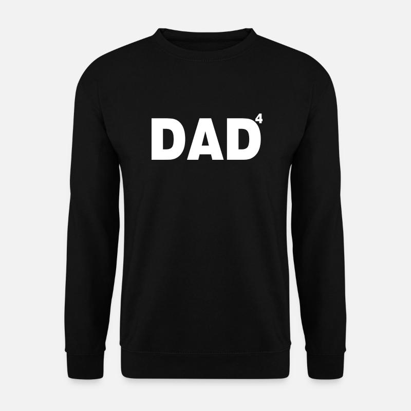 Vater von 4 - Unisex Pullover - Schwarz