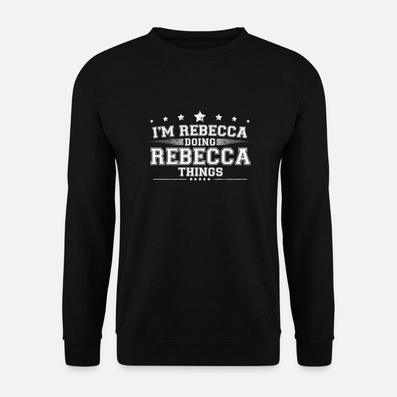 Rebecca - Unisex Pullover - Schwarz