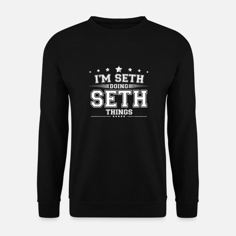 Seth - Sweat-shirt Unisexe - noir